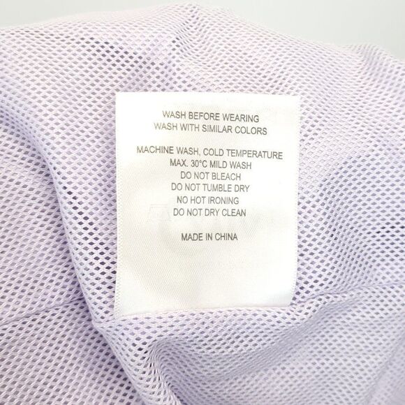 ZYIA Full Zip Lilac Shine Bomber Activewear Hooded Jacket - Picture 15 of 15